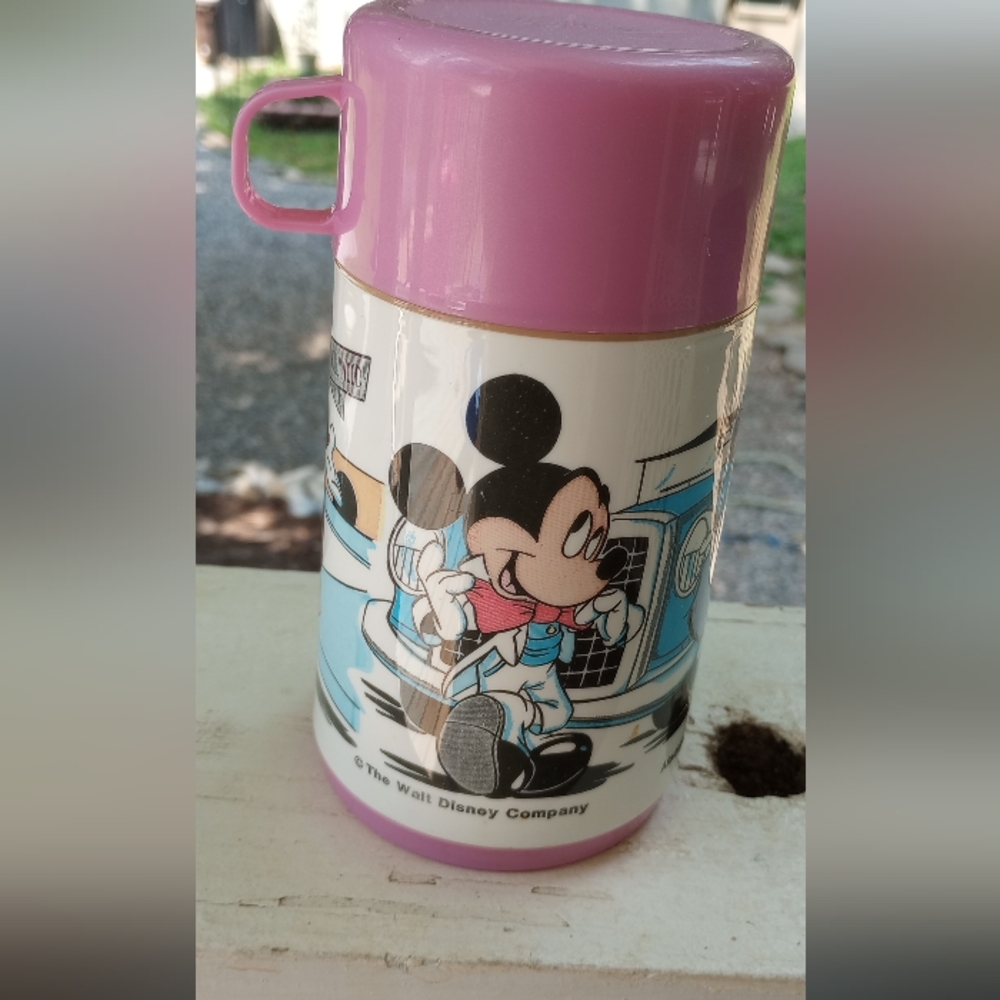 VTG Aladdin thermos with Mickey and Minnie